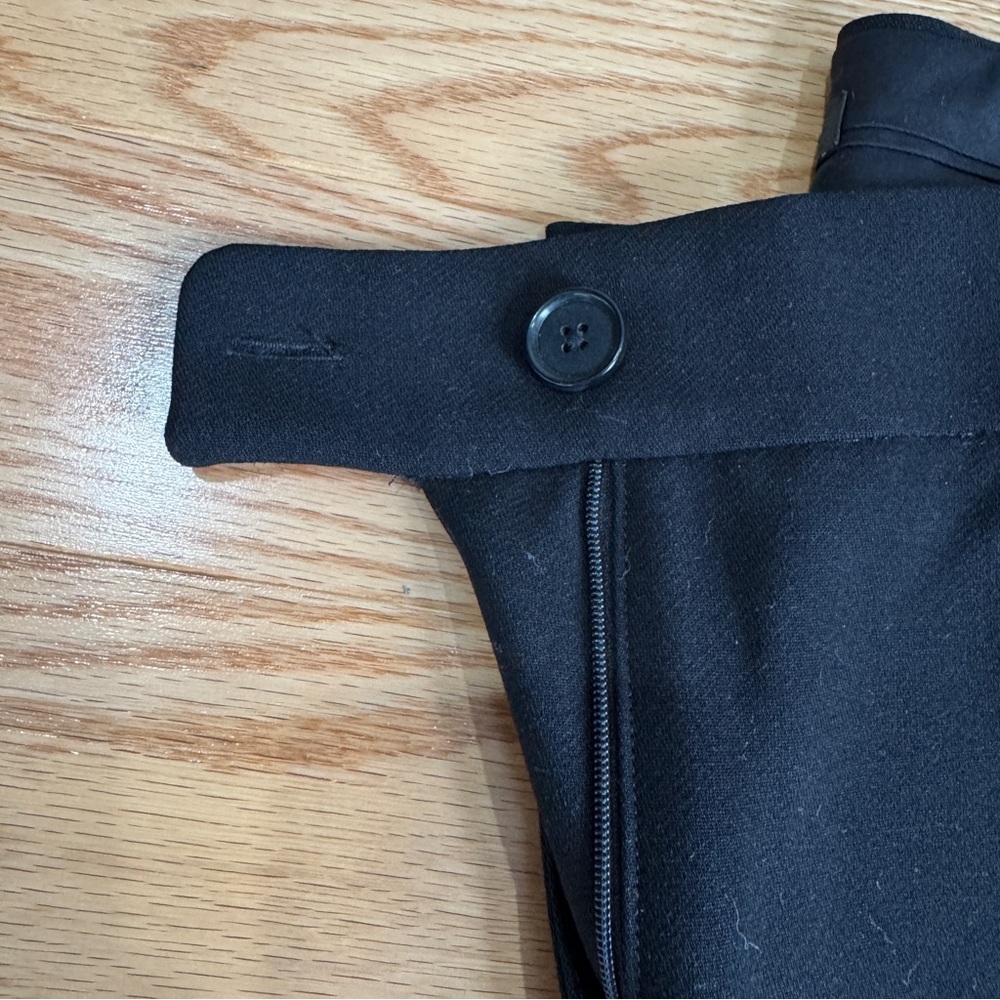 NWT Loft Size 8 Black Curvy High Waist Trousers - Picture 4 of 5